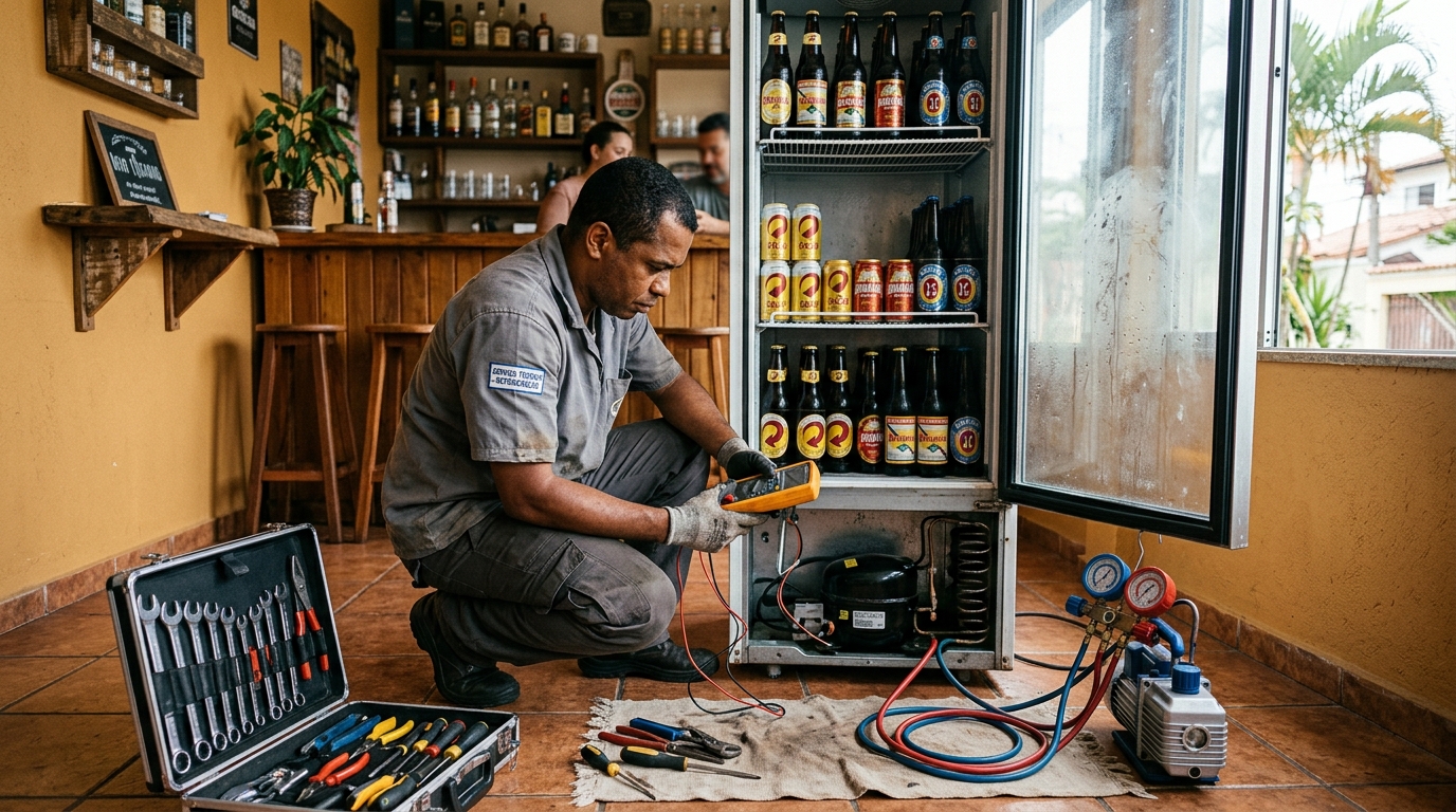 Cervejeira que não gela em Ipatinga‑MG