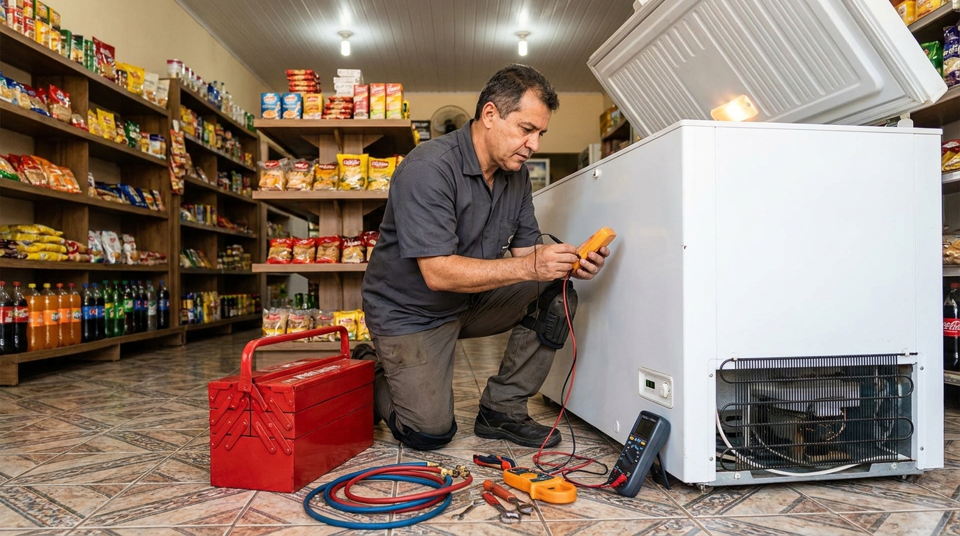 Conserto de freezer no mesmo dia em Ananindeua‑PA